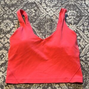 Lululemon Athletica Vibrant Pink Align Top